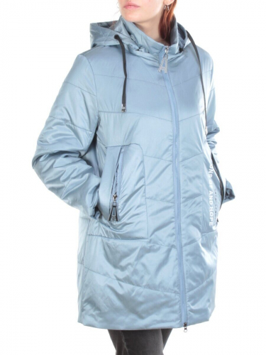22-305 LT. BLUE Куртка демисезонная женская AKiDSEFRS (100 гр.синтепона) размер 50