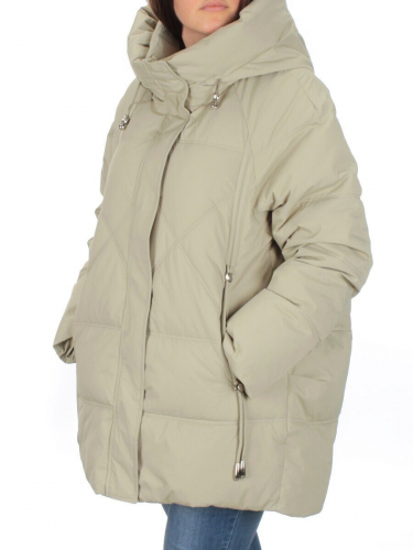 H23-683 OLIVE Куртка зимняя облегченная женская (150 гр. холлофайбер) размер L - 46 российский