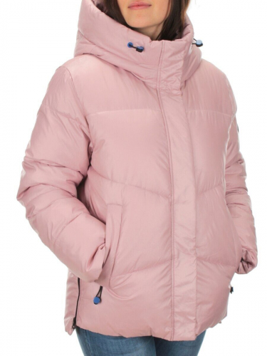 21069 PINK Куртка зимняя женская Flance Rose (200 гр. холлофайбер) размер 46 российский