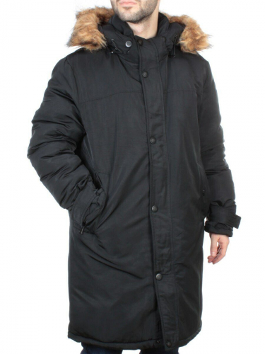 71202 BLACK Куртка мужская зимняя (200 гр. синтепон) KAREAKEY размер XL - 50российский