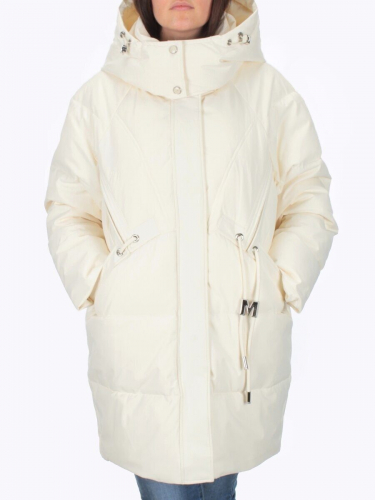 H23-680 MILK Куртка зимняя облегченная женская (150 гр. холлофайбер) размер XL - 48 российский
