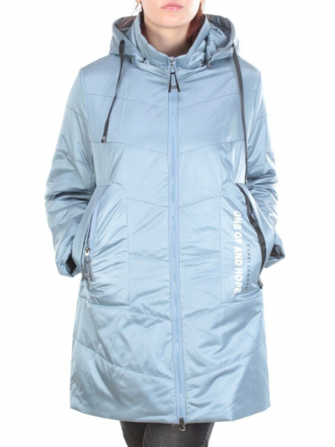22-305 LT. BLUE Куртка демисезонная женская AKiDSEFRS (100 гр.синтепона) размер 50