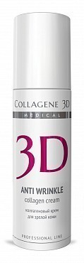 Крем с коллагеном и плацентолью для лица / Anti Wrinkle 150 мл проф MEDICAL COLLAGENE