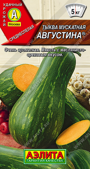 Тыква Августина®, мускатная 1 г ц/п Аэлита, 4-5 кг
