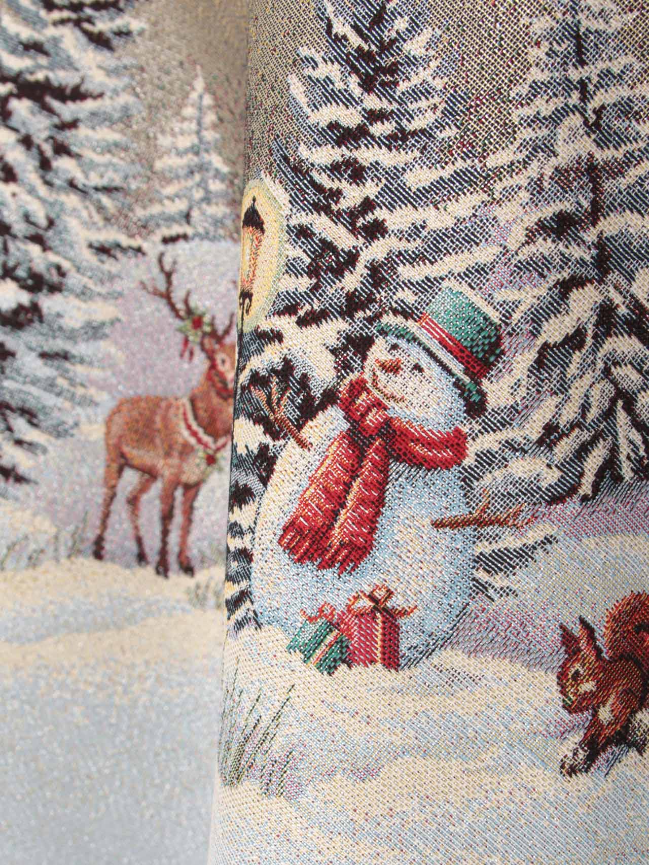 Гензель и Гретель Скатерть круг д165 см 2310111 серебро