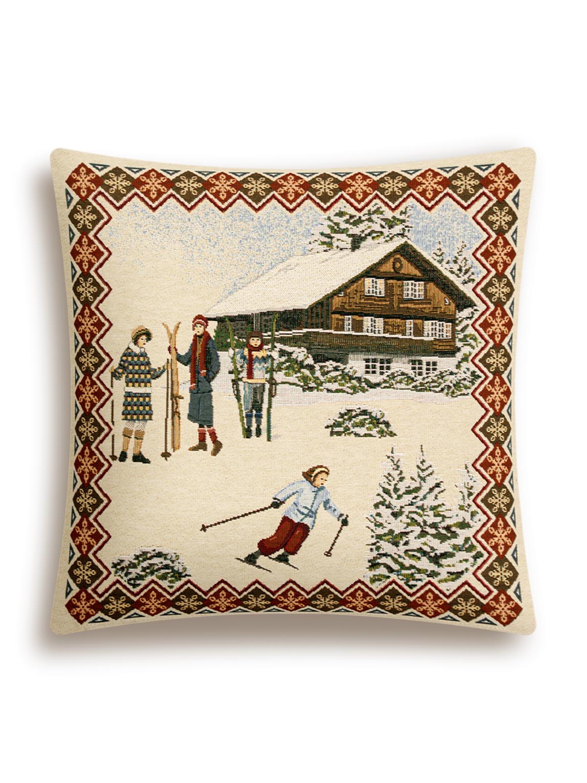 Норвегия шале Наволочка 45х45 см 2310748 б/л