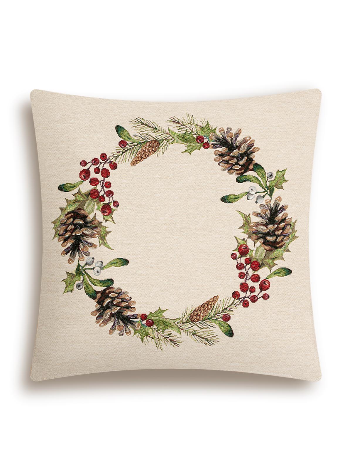 Еловый венок Наволочка 45х45 см 2310135 б/л