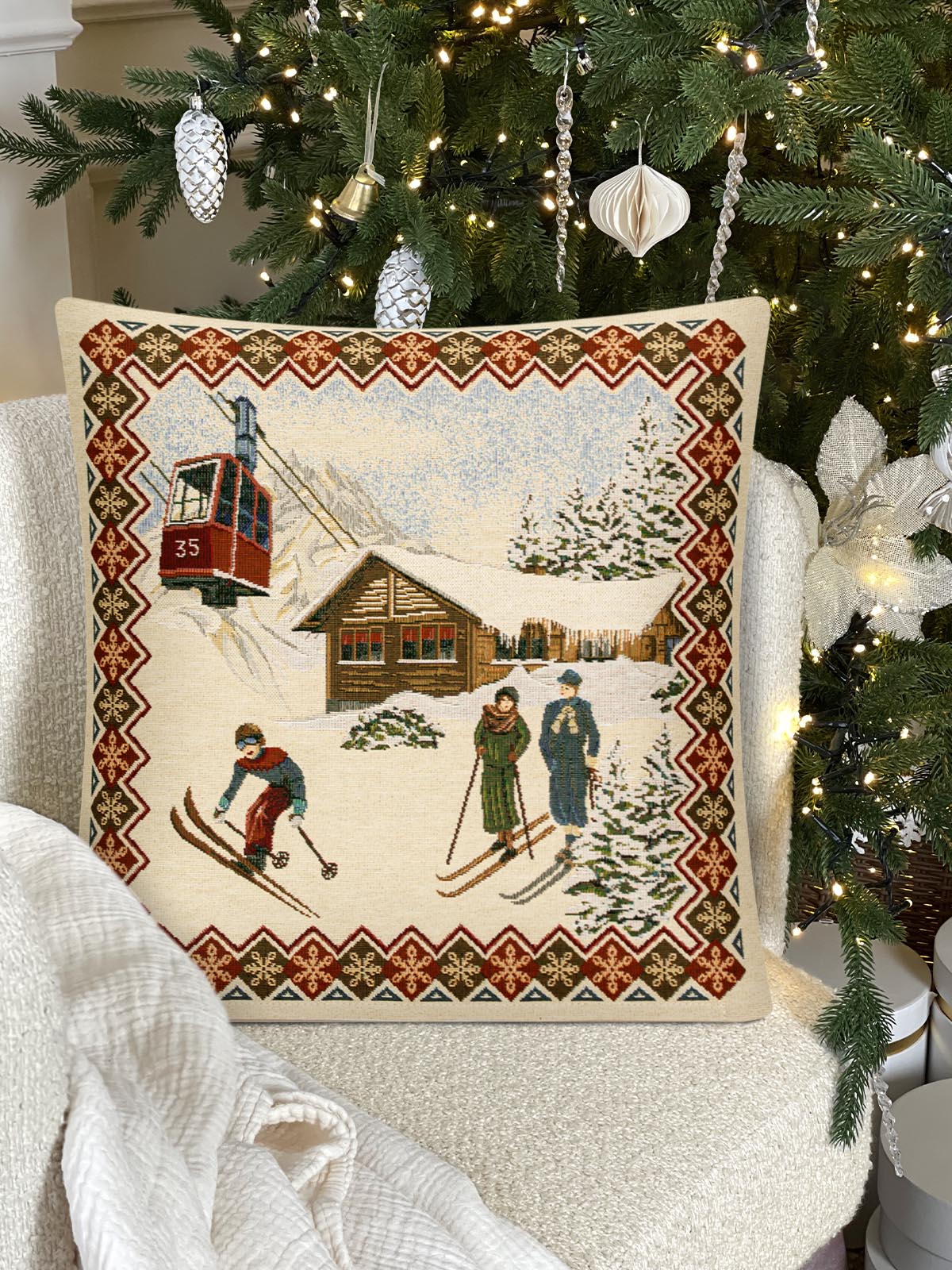 Норвегия Наволочка 45х45 см 2310730 б/л