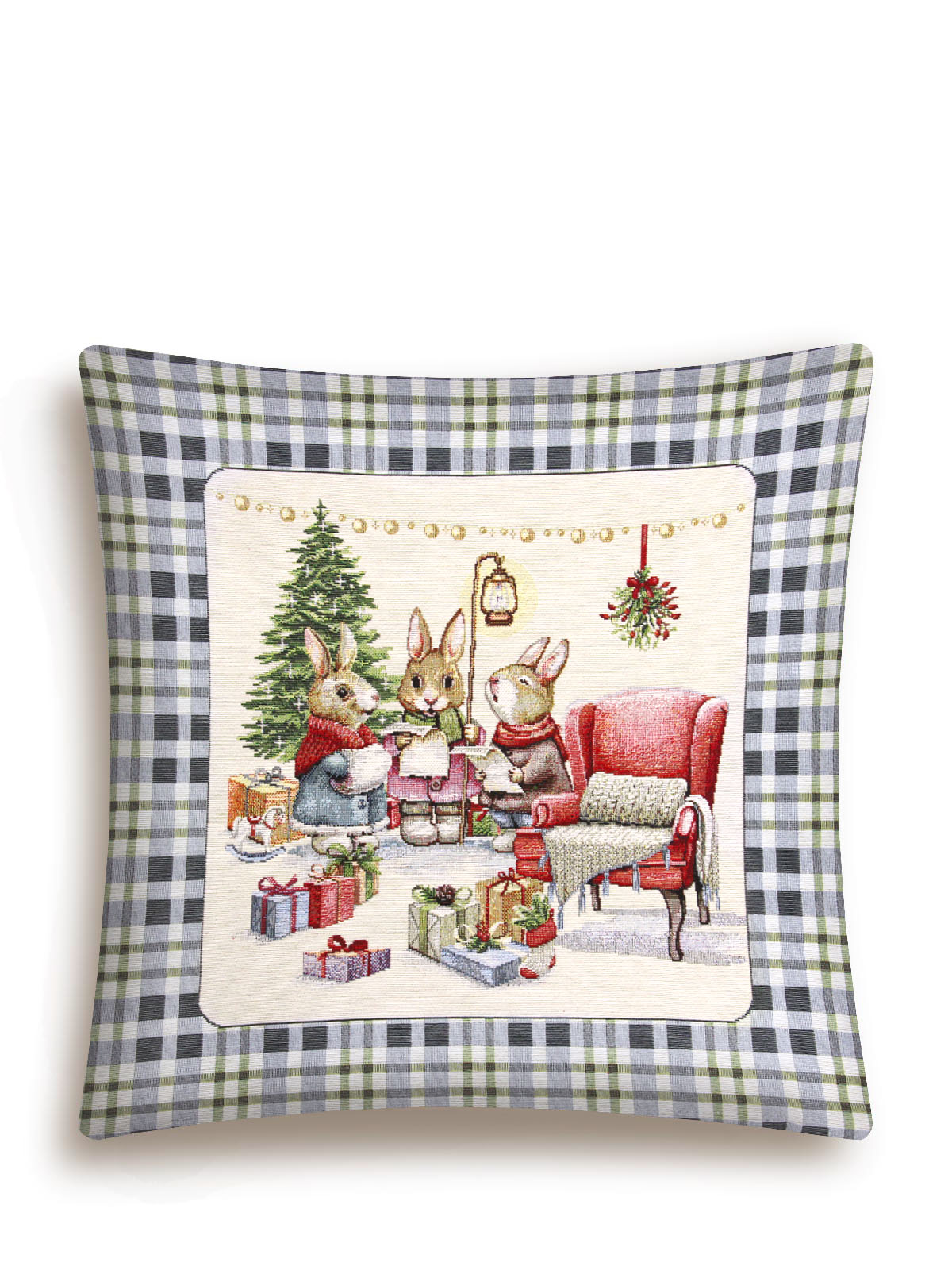 Мелодия Рождества Наволочка 45х45 см 2310183 б/л