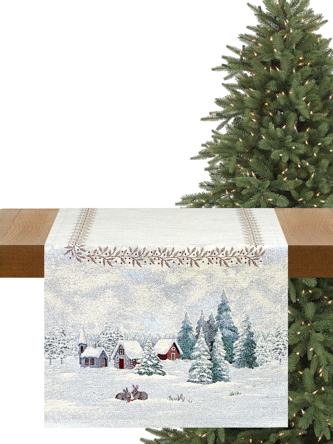 Пушистые проказники Салфетка 44х140 см 2310309 серебро