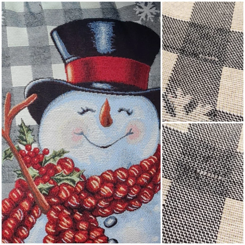 Outlet Снеговик клетка Наволочка 45х45 см 2311538