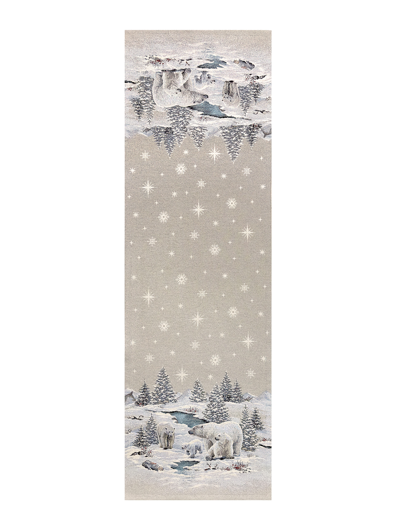 Арктика Салфетка 44х140 см 2310059 серебро