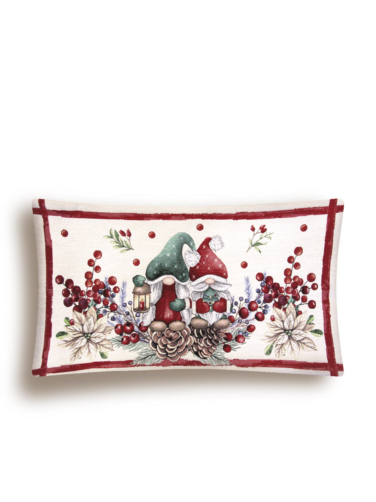 Гномы Парочка Наволочка 40х70 см 2310359 серебро