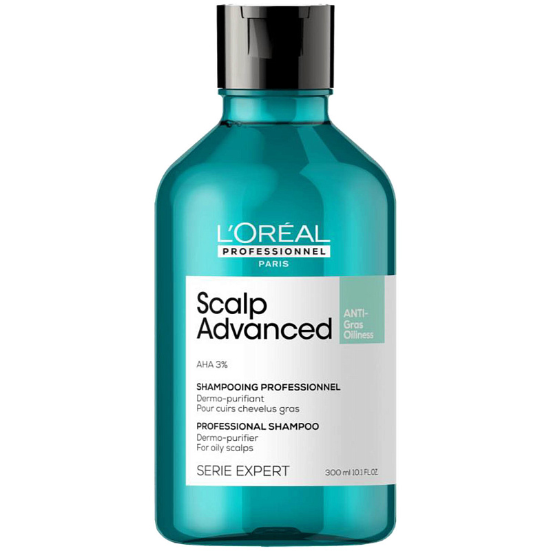 LOREAL Шампунь для жирных волос Scalp Advanced, 300 мл