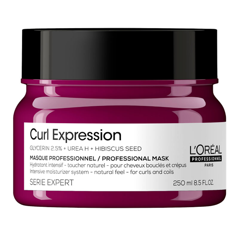 LOREAL Профессиональная увлажняющая маска для всех типов кудрявых волос Curl Expression, 250 мл