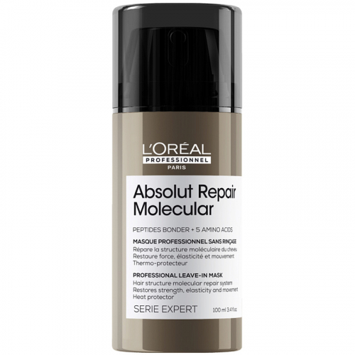 LOREAL Ливин маска для молекулярного восстановления волос Absolut Repair Molecular, 100 мл