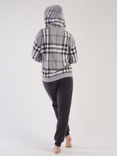 Комплект с брюками длинный рукав с капюшоном ВИШИ флис VIENETTA LOFT