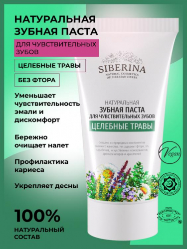 Зубная паста для чувствительных зубов 