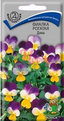 Цветы Фиалка (Виола) Дама рогатая (0,1 г) Поиск