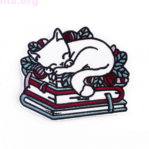 Нашивка «Библиотечный кот»
