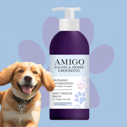 AMIGO Бальзам-антиколтун для собак и кошек 300мл 