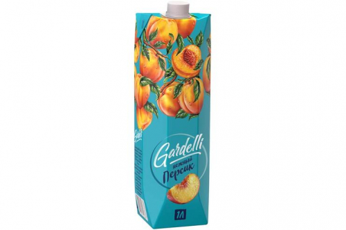 «Gardelli», нектар «Нежный персик», 1л