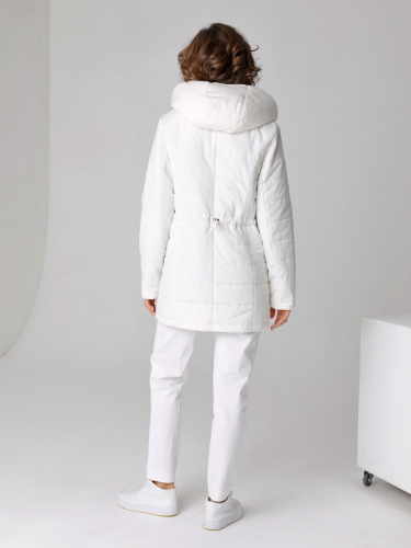 Демисезонная куртка-трансформер 23339 молочный. Старая цена 4950 руб. Новая цена 3500 руб!