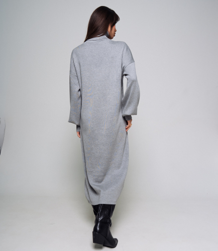 Платье #КТ8387 (1), серый