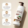 SADOER  Шампунь COCONUT OIL Контроль жирности, от Перхоти Масло КОКОСА  500мл  (SD-56051)