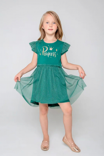 Платье CROCKID #718185Темно-зеленый