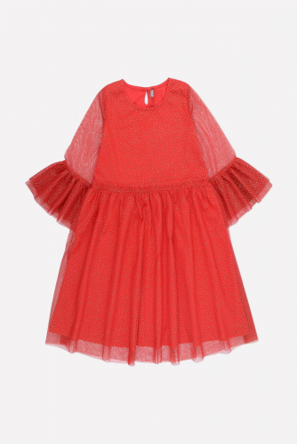 Платье CROCKID #730125Насыщенно-красный