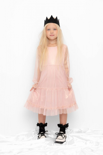 Платье CROCKID #950113Розовый жемчуг