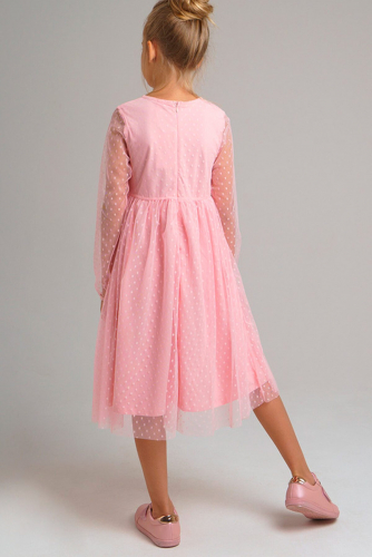 Платье PLAYTODAY #241587Серый, черный, розовый