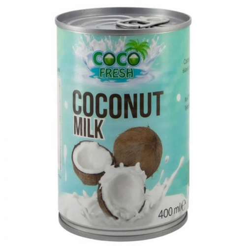 Econutrena Coco Fresh Кокосовое молоко, жирность 18%, ж/б, 400мл