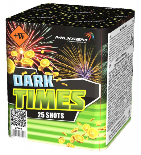 Салют DARK TIMES 25 залпов 0.8 калибр GP468 Maxsem