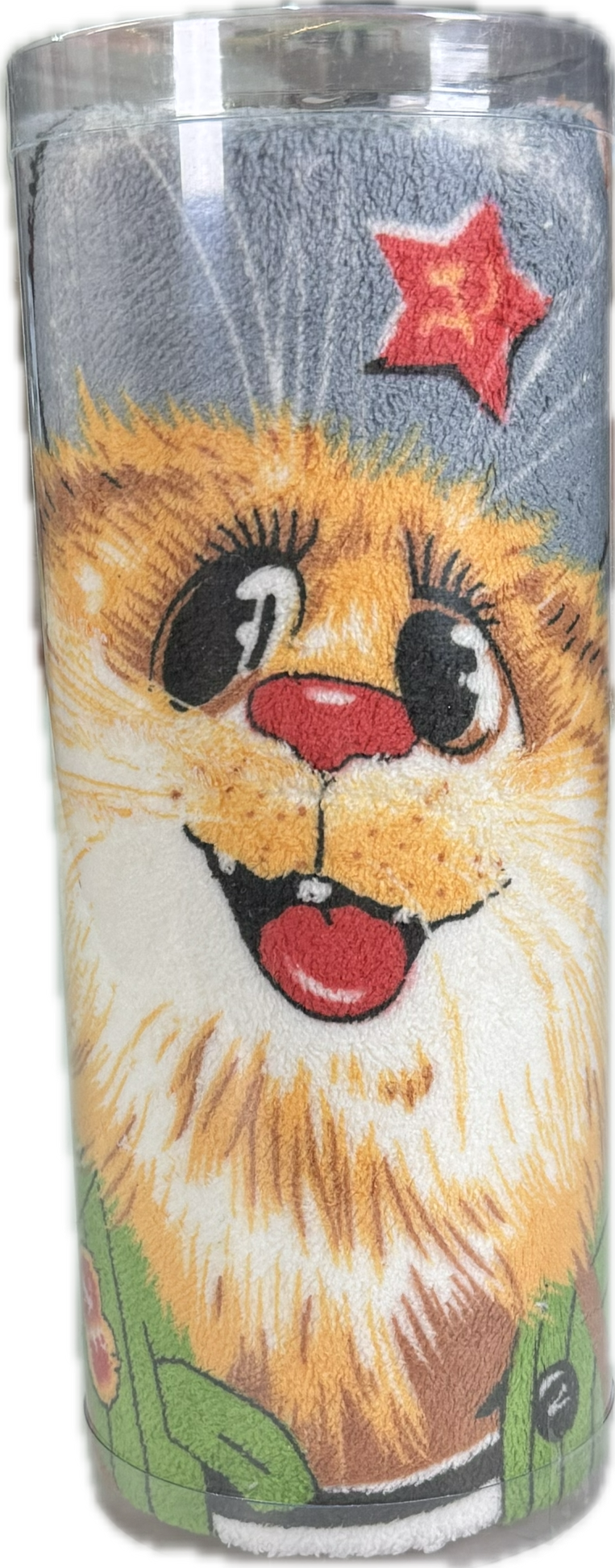 Полотенце микрофибра КОТ ПАТРИОТ ТУБА 1 пр р-р 35х75