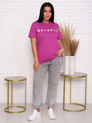 Баланс(маджента) футболка женская