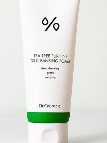 Dr. Ceuracle / Пенка для умывания с чайным деревом Tea Tree Purifine 30 Cleansing Foam, 150 мл.