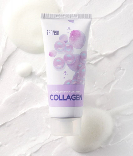 TENZERO / Пенка для умывания Balancing Foam Cleanser Collagen 100 мл.