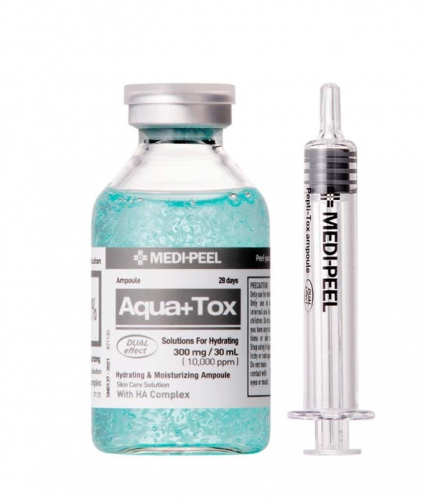 Medi-Peel/Сыворотка для лица AQUA+TOX  Ampoule 30 мл.