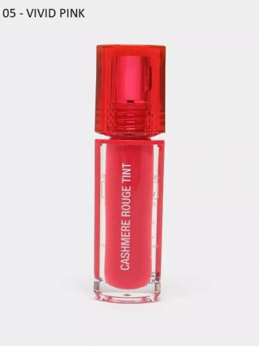 DR. CELLIO/ Тинт для губ CASHMERE ROUGE TINT 3,5 гр. #05 VIVID PINK (ярко-розовый)
