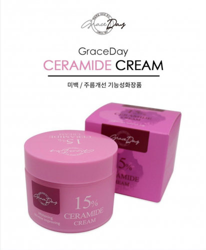 GRACE DAY/ Крем для лица укрепляющий с керамидами. Grace Day Ceramide Cream 15%, 50 мл.