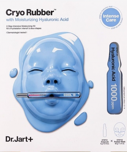 Dr.Jart+/Альгинатная маска для лица Cryo Rubber with Moisturizing Hyaluronic Acid.