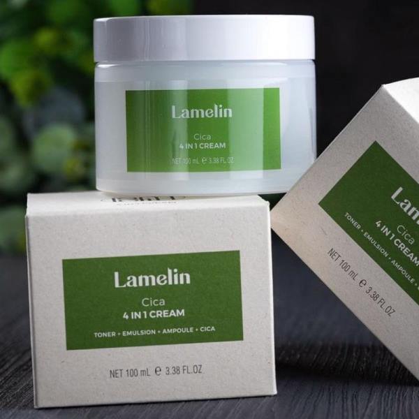 Lamelin / Регенерирующий крем с центеллой Cica 4 In 1 Cream