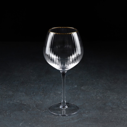 Бокал стеклянный для вина Magistro «Орион», 550 мл, 10×22 см