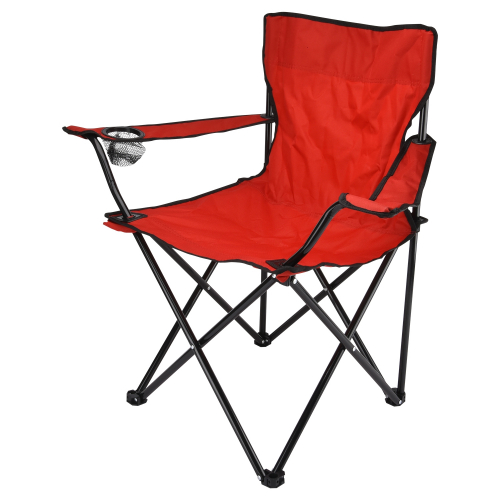 5 шт доступно к заказу/ **ProfiCamp Basic Кресло складное туристическое (50х50х80 см, до 100 кг, красный)