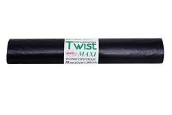 Мешок для мусора в рулоне TWIST MAXI 220л ПРОЧНЫЕ