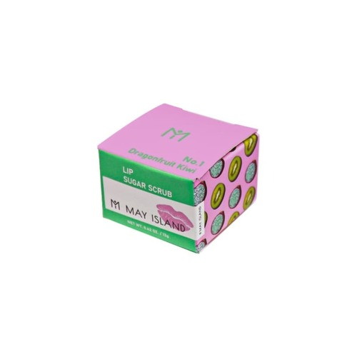 May Island Скраб для губ сахарный с драгонфрутом и киви - Lip sugar scrub#No.1 dragonfruit kiwi, 12г