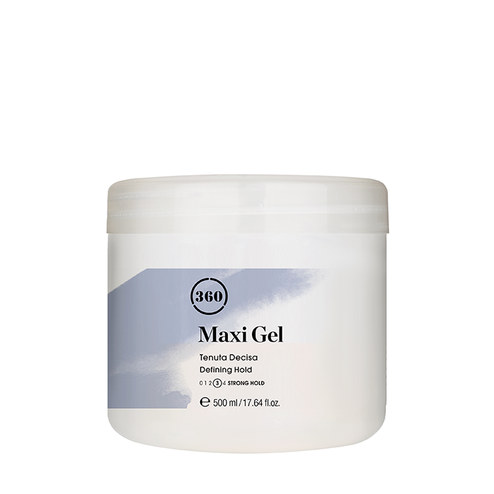 Гель для укладки волос сильной фиксации / Maxi Gel Styling 500 мл 360 HAIR PROFESSIONAL