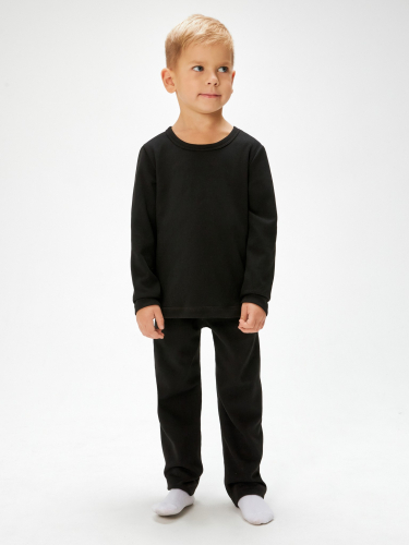 Комплект детский (джемпер и брюки) Aleko_Thermowear черный